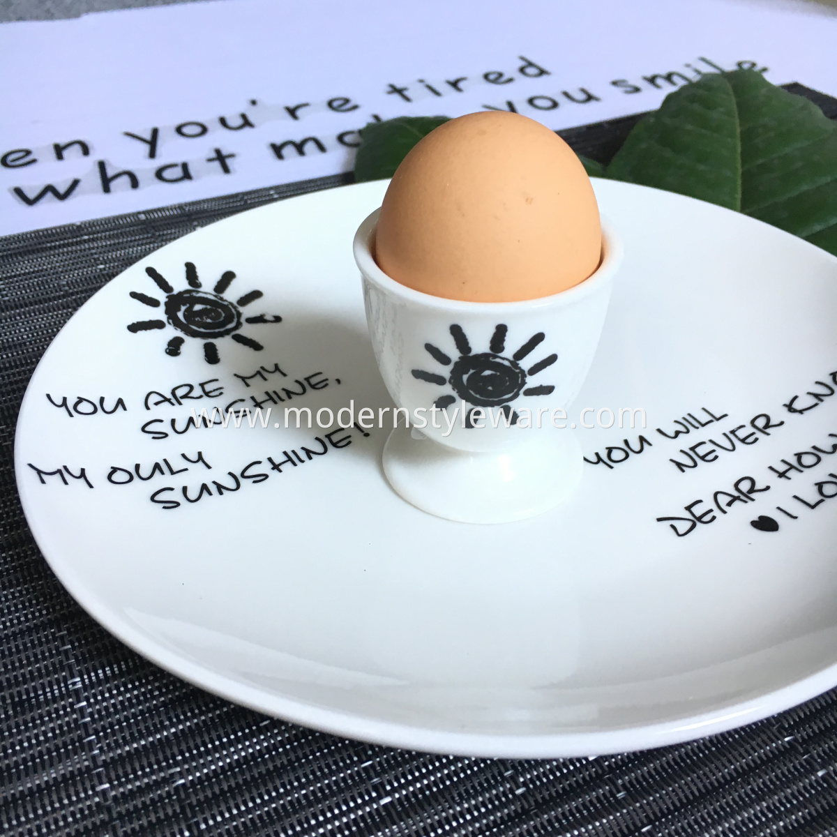 Ceramic Chicken Egg Holder